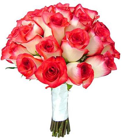 1624 Buquê de Noiva de Rosas