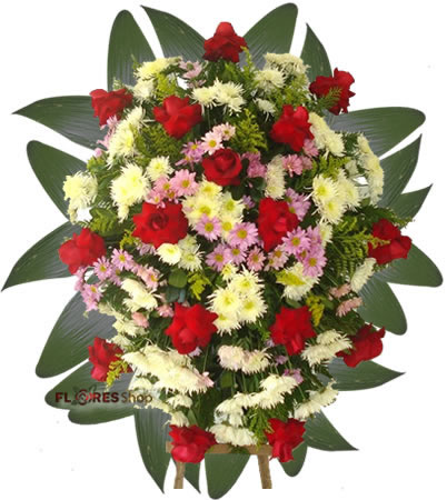 1825 Coroa Flores Para Velório