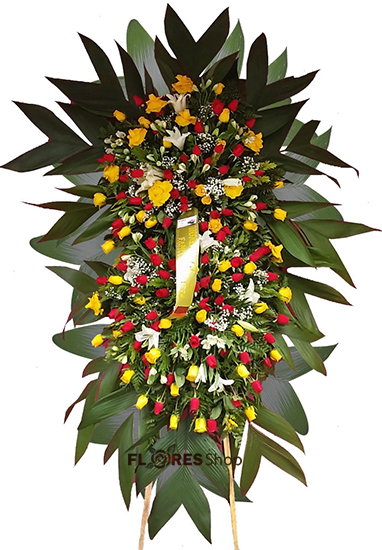 1826 Coroa de Flores Amor Eterno