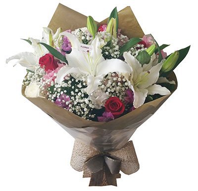 226 Sereno | Buquê especial com flores mistas