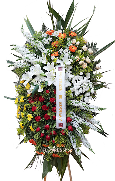 2734 Coroa de Flor Grandiosa