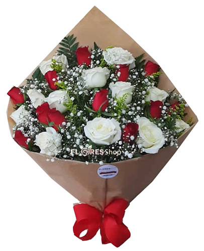2990 Buquê com 2 dúzias de rosas 