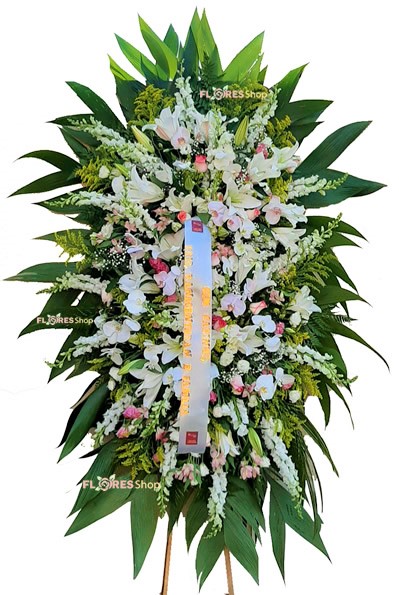 5140 Coroa Com Flores Nobres