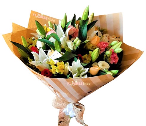 3292 Presente especial de flores mistas