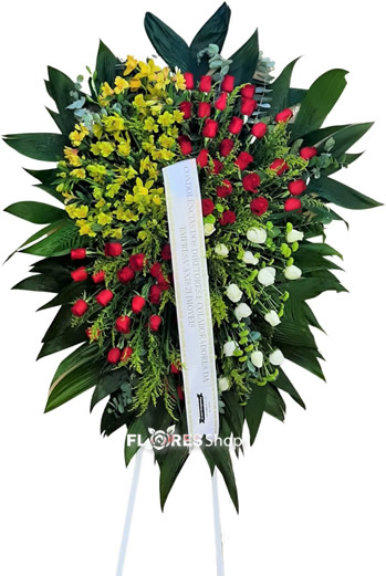 5077 Coroa de Flores  Emoção