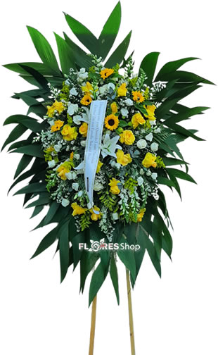 5081 Coroa de Flor Natureza 