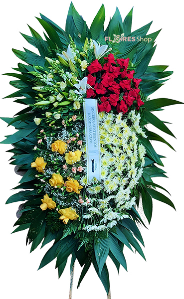 5153 Presença Marcante - Coroa de Flores luxo