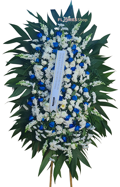 5154 Coroa de flor Serena 