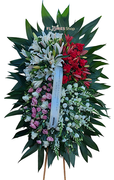 5155 Coroa de Flores Sentimento