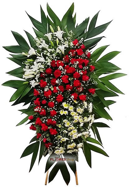 564 Coroa de Flores Rubi