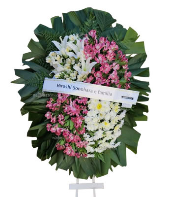 6192 Coroa Para Ela Flores Rosa