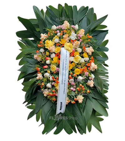 6195 Coroa de Flores mistas