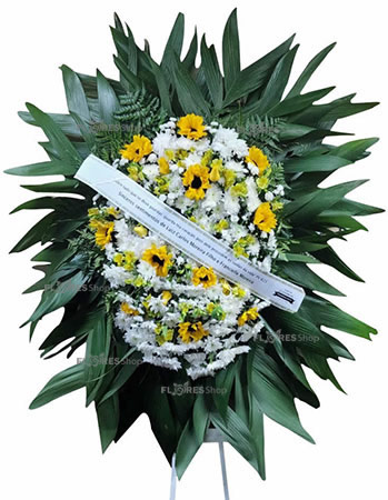 6189 Coroa de Flores Girassol