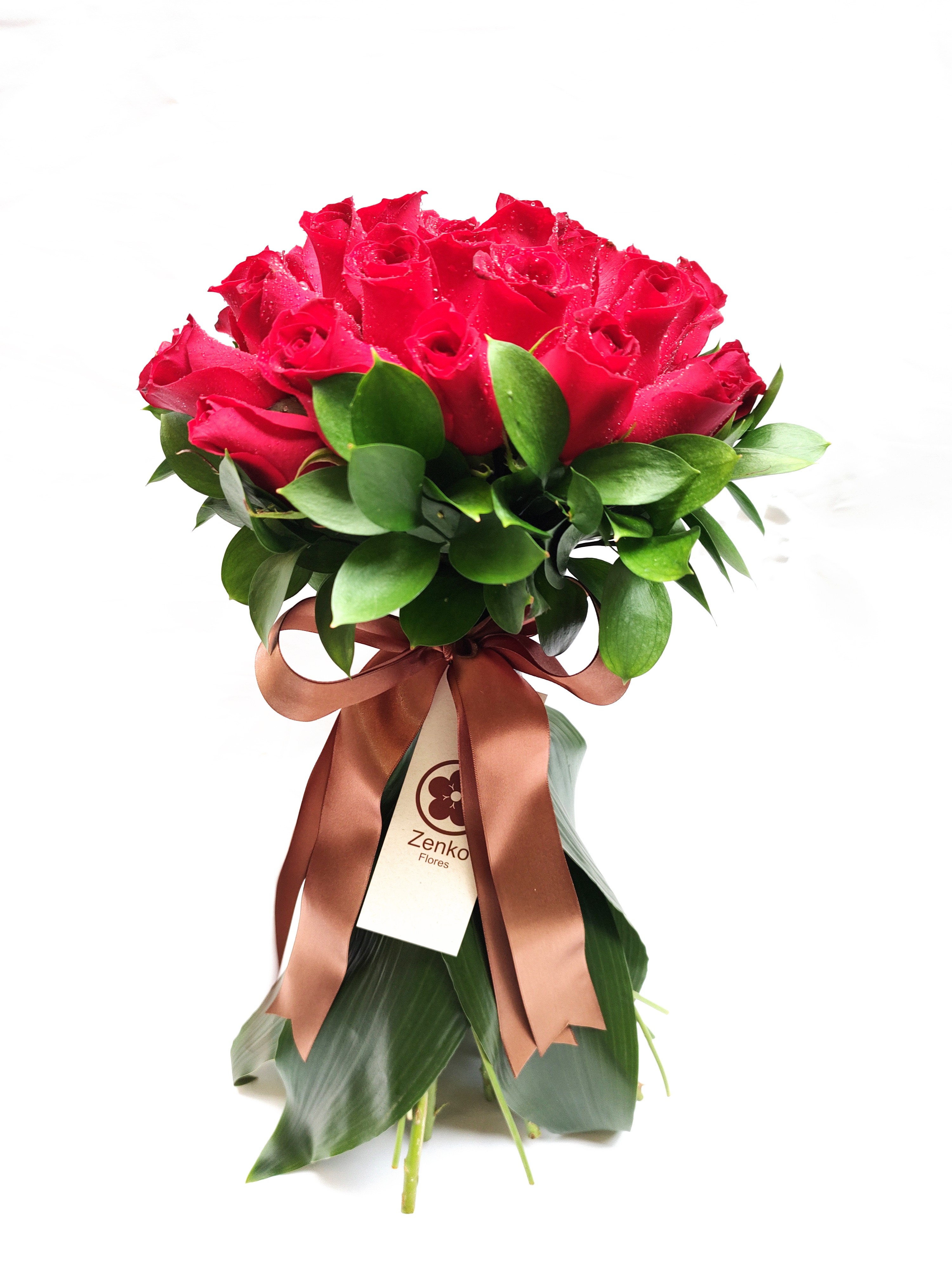 6475 Buquê com 30 Rosas Vermelhas 