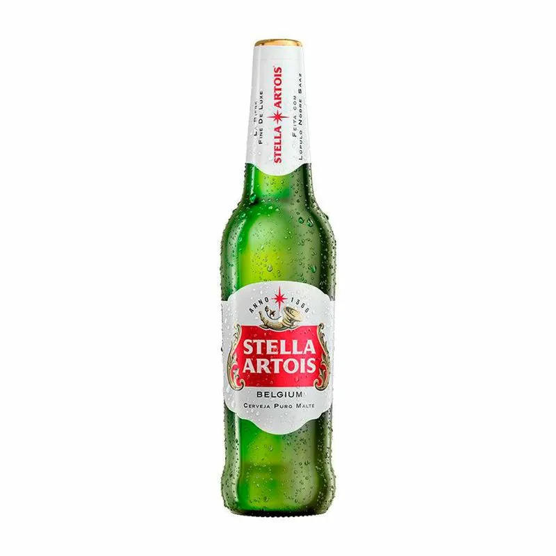 7121 Cerveja Stella Artois Belgium Puro Malte Garrafa 600ml