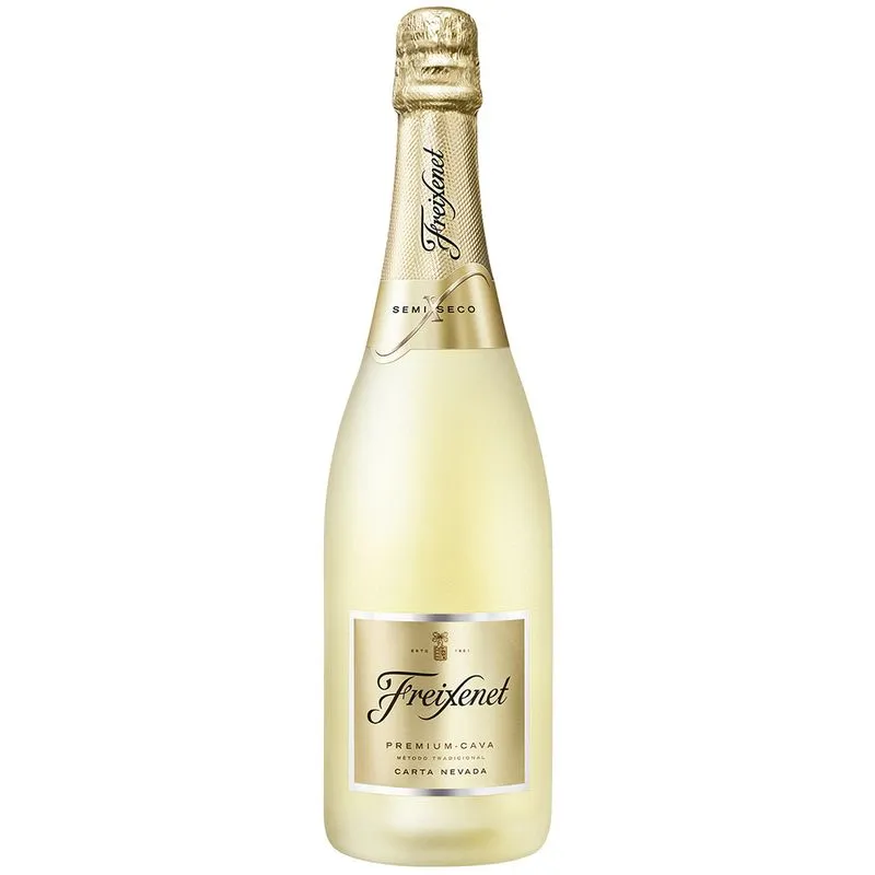 7124 Cava Espanhol Carta Nevada Semi Seco Branco Freixenet 750ml